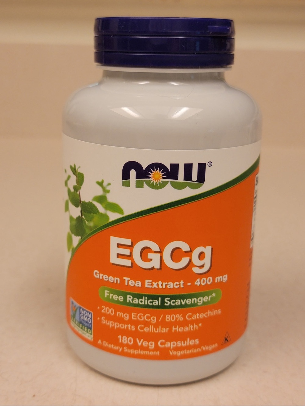 EGCG Green Tea Extract 400 mg - 180 Veg Capsules